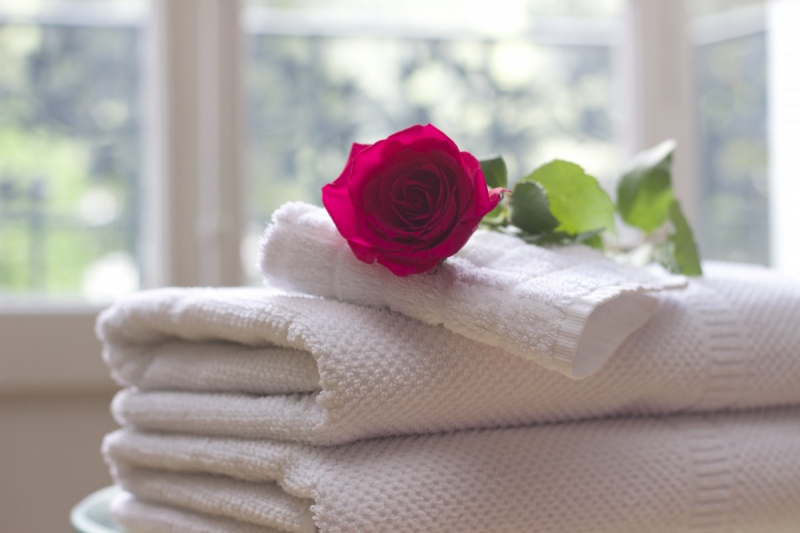 hotel-LA BRIGUE-min_towel_rose_clean_care_salon_spa_white_bath-731641